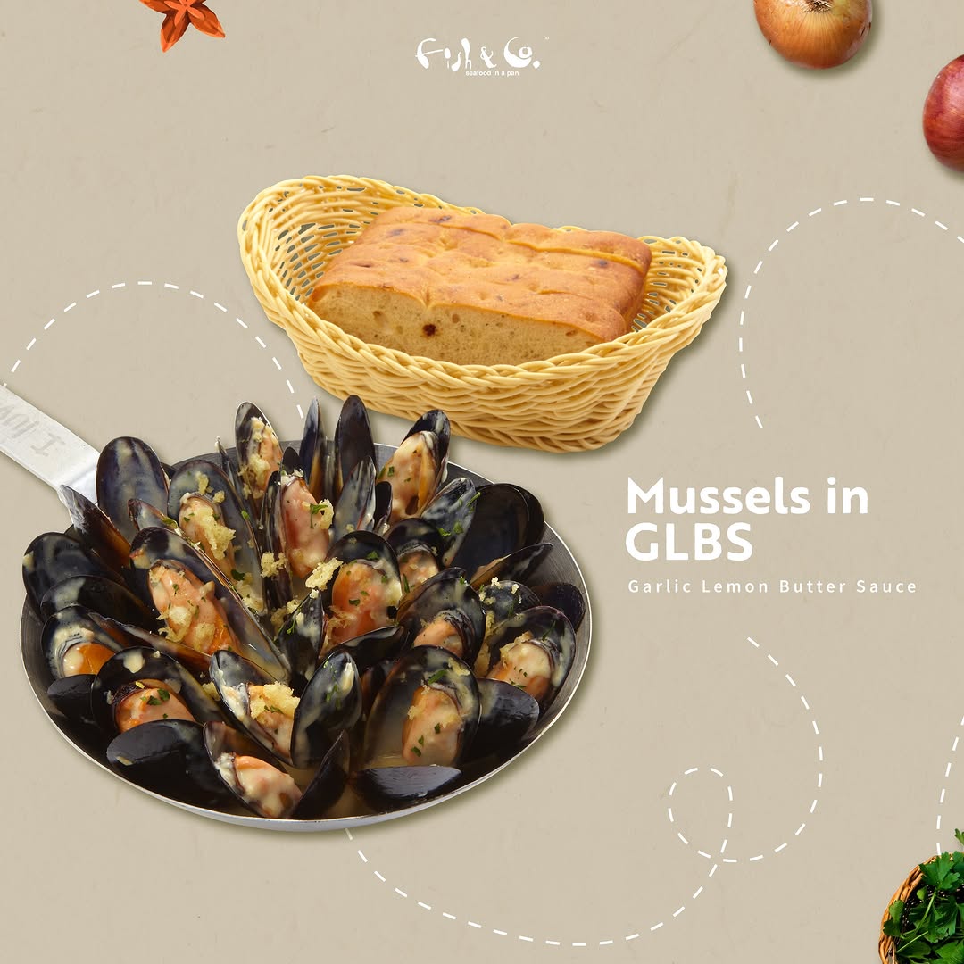 Mussels with GLBS Fish & Co